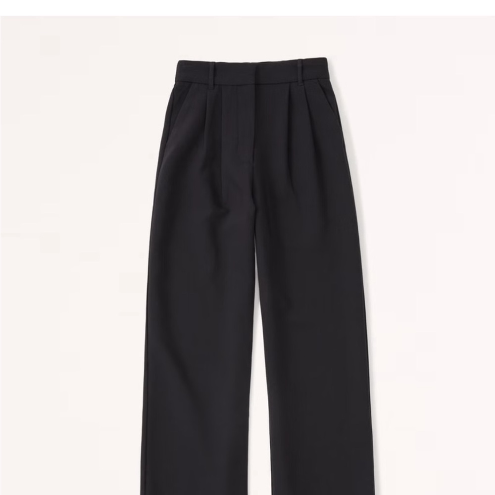 Abercrombie & Fitch Black Trousers